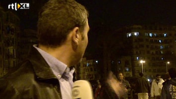 RTL Nieuws Roel Geeraedts op onrustig Tahrirplein