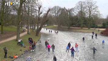 RTL Nieuws Idyllische ijspret in het hoge noorden