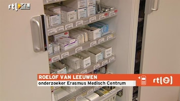 RTL Z Nieuws Bijna helft kankerpatienten slikt medicijnen die nadelig kunnen zijn voor behandeling ziekte