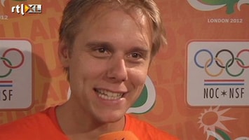RTL Boulevard Kids Guus en Armin ook olympisch fan
