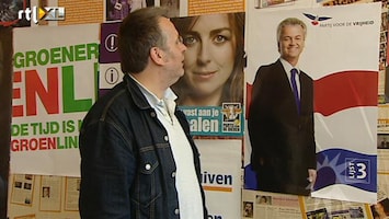 RTL Boulevard Verkiezingsposters worden weer opgehangen