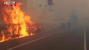 RTL Nieuws Snelweg tussen Frankrijk en Spanje na bosbrand weer open