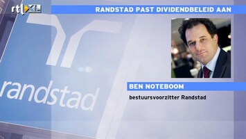 RTL Z Nieuws Randstad past dividendbeleid aan