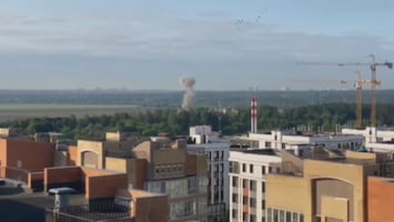 In beeld: Moskou aangevallen met drones