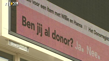 Editie NL Donor: je ziet er niks van