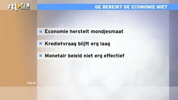 RTL Z Nieuws 09:00 Extra geld gaat niet naar consumenten, maar naar aandelenmarkt