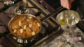 Topchef Fricassée van kip met gnocchi