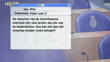 Special: De Kijker Aan Zet De tekorten van de Amerikaanse overheid zijn veel groter dan bij ons. Waarom betalen de VS dan minder rente?