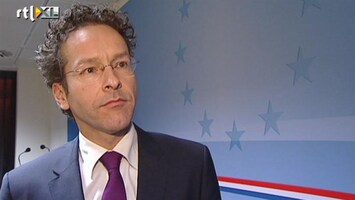 RTL Z Nieuws Dijsselbloem: Griekenland nog niet gered, zit in zeer zwaar weer