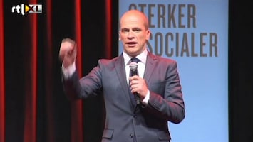 RTL Nieuws Samsom feliciteert Rutte met uitslag