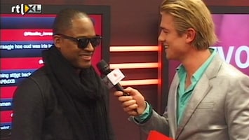 The Voice Of Holland Taio Cruz genoot van Paul Turner