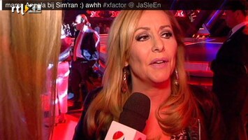 X Factor Angela laat Sim'ran liefdevol gaan