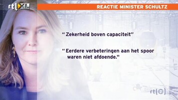 RTL Z Nieuws Schultz: NS bij winterweer eerder naar een beperkte dienstregeling