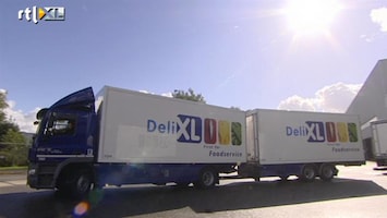 RTL Transportwereld Deli XL met LZV's op de weg