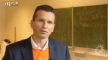 RTL Boulevard Met Richard Krajicek naar school voor Koningsspelen