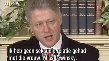 RTL Nieuws Bill Clinton vs. Monica Lewinski (1998)