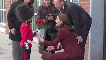 Prins William en Kate hartelijk ontvangen in Boston
