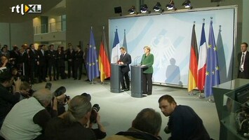 RTL Z Nieuws Beloften Sarkozy en Merkel bezorgen euro grootste stijging in een jaar