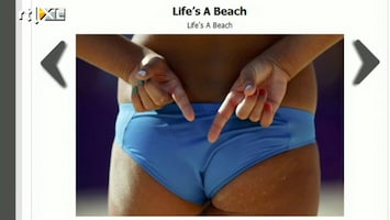 Editie NL Sexy? Blote billen bij beachvolleybal