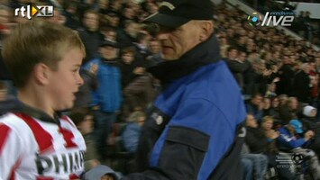 Voetbal International 'Rot Steward' in het Philips Stadion