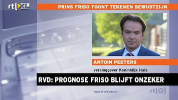RTL Z Nieuws Signifancte verandering Friso: minimale teken van bewustzijn