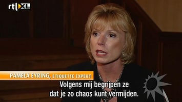 RTL Boulevard Etiquette in het koningshuis volgens expert Pamela Eyring