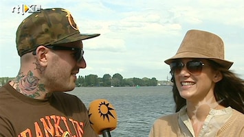 RTL Boulevard Saunders en Soraya in het huwelijksbootje