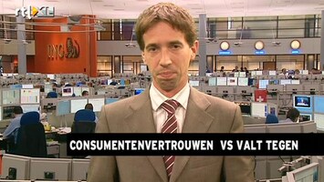 RTL Z Nieuws Consumenenvertrouwen op historisch laagstepunt, een hele grote tegenvaller