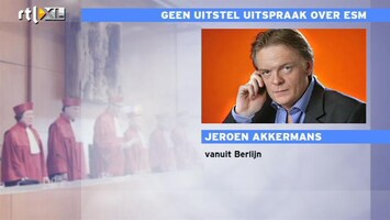 RTL Z Nieuws Als beslissing Duits Hof was uitgesteld waren de rapen gaar