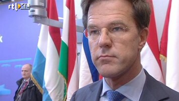 RTL Z Nieuws Rutte integraal: Grieken moeten wel zelf alle afspraken uitvoeren
