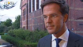 RTL Nieuws Mark Rutte: ik zat fout