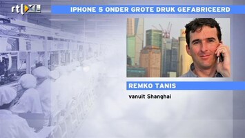 RTL Z Nieuws Iphone5 onder grote druk gefabriceerd