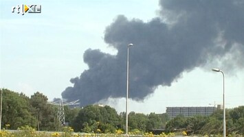 RTL Nieuws Grote brand in papierfabriek