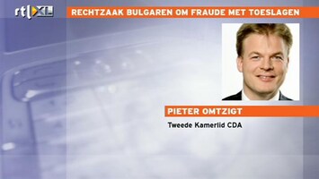RTL Z Nieuws Omtzigt: we moeten nog veel harder optrden tegen toeslagenfraude