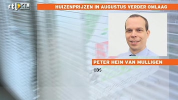 RTL Z Nieuws CBS: Forse daling huizenprijzen misschien wel verrassend