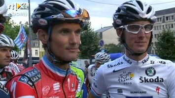 RTL Z Nieuws Wielrenner Frank Schleck denkt dat hij vergifitigd is