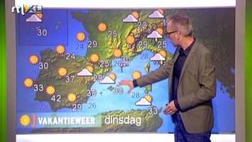 RTL Weer Vakantie Update 19 augustus 2013 12:00 uur