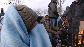 RTL Nieuws Tentenkamp Somaliërs niet ontruimd