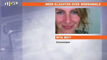 RTL Nieuws Meer klachten over webwinkels