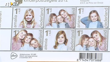 RTL Nieuws Prinsesjes op Kinderpostzegels 2012