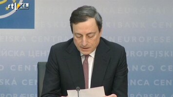 RTL Z Nieuws Draghi herhaalt belang strenge begrotingsdiscipline