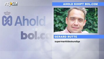 RTL Z Nieuws Supermarktdeskundige: Albert Heijn en Bol.com kunnen samenwerken