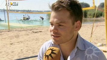 RTL Boulevard Artiesten trotseren hitte op strandfestival Zand