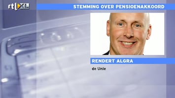 RTL Z Nieuws De Unie: Mogelijk eingen strijd voor beter pensioenakkoord