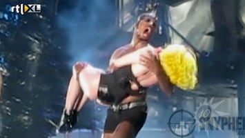 RTL Boulevard Lady Gaga plast op danser