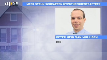 RTL Z Nieuws Steeds meer hoge inkomens voor afschaffen hypotheekrente-aftrek