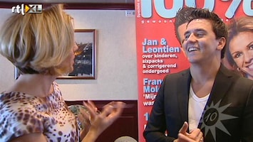 RTL Boulevard Jan Smit en Leontien van Moorsel onthullen 100% Magazine