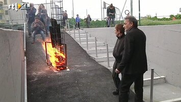 RTL Nieuws Museum verbrandt kunst uit protest