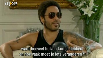 RTL Boulevard Lenny Kravitz als interieur designer