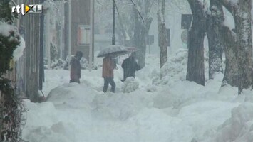 RTL Z Nieuws Montenegro vraagt NAVO om hulp vanwege enorme sneeuwval
